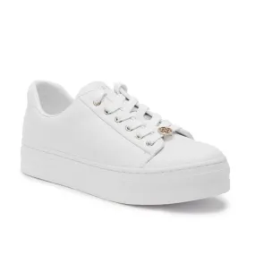 GUESS Lullu Logo Low Top Sneakers Women - WHT