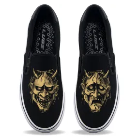 Hannya Masks Unisex Slip-Ons