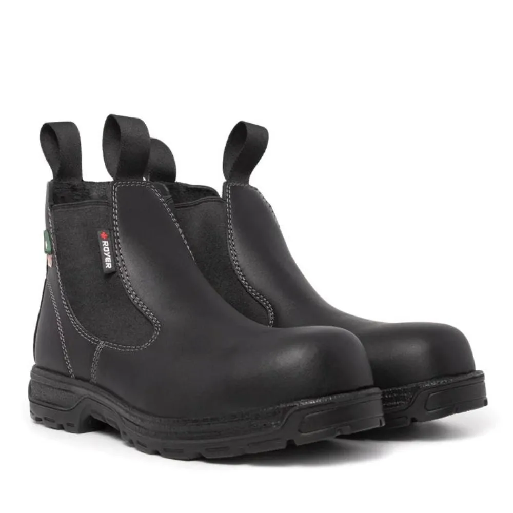 Royer 5630GT Romeo Unisex Slip-On 6" Composite Toe Work Boot - Black