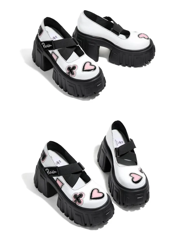 Velcro mary jane shoes【s0000008257】