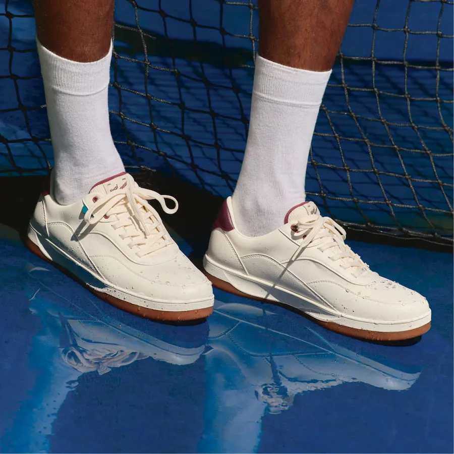 Women's Courtside Classic - Off-White/Mahogany